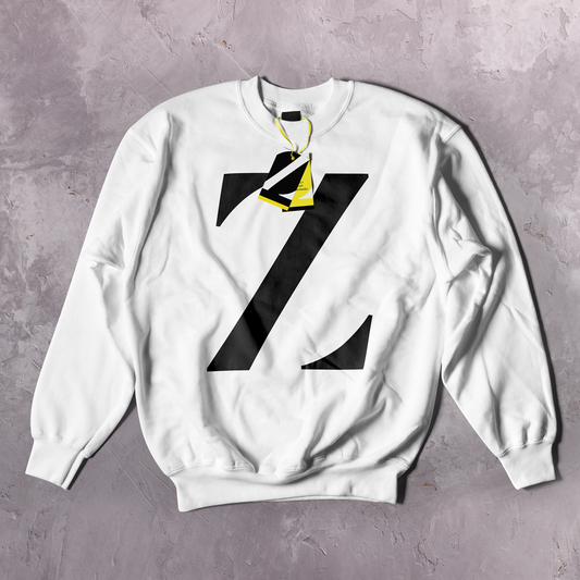 Zzambo Logo Sweater (White)